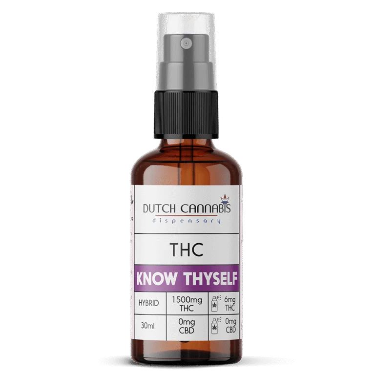 Dutch Cannabis - 1500mg THC Spray - Know Thyself