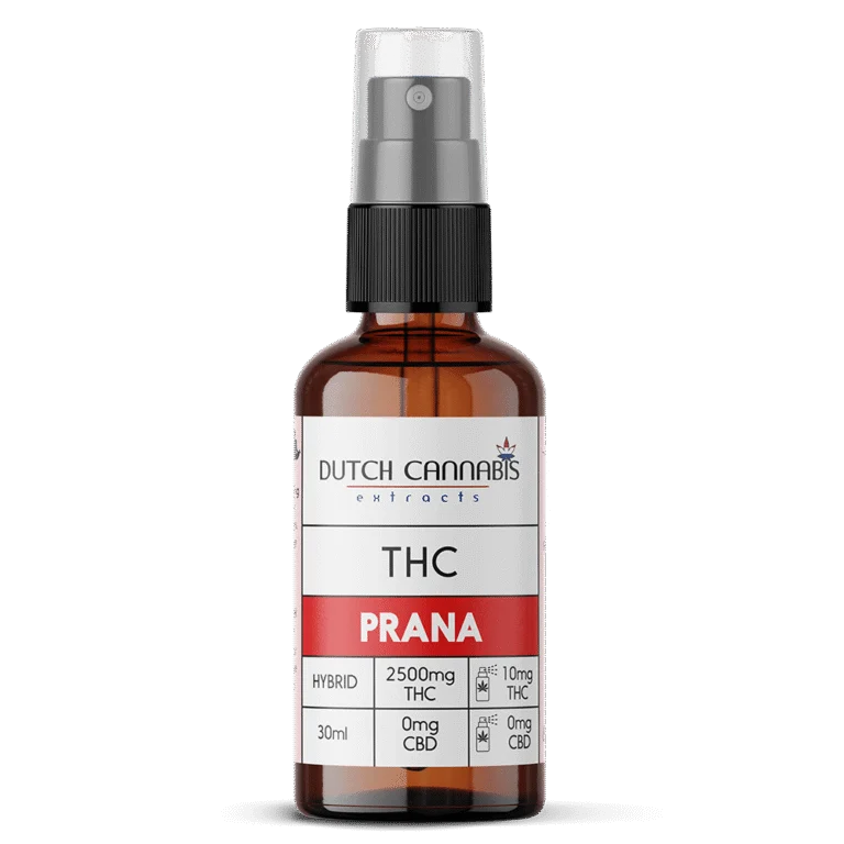 Dutch Cannabis - THC Spray 2500mg - Prana