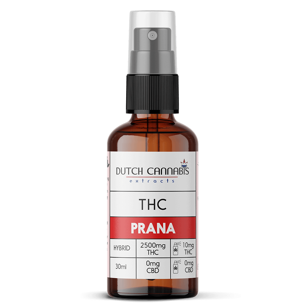 Dutch Cannabis - THC Spray 2500mg - Prana