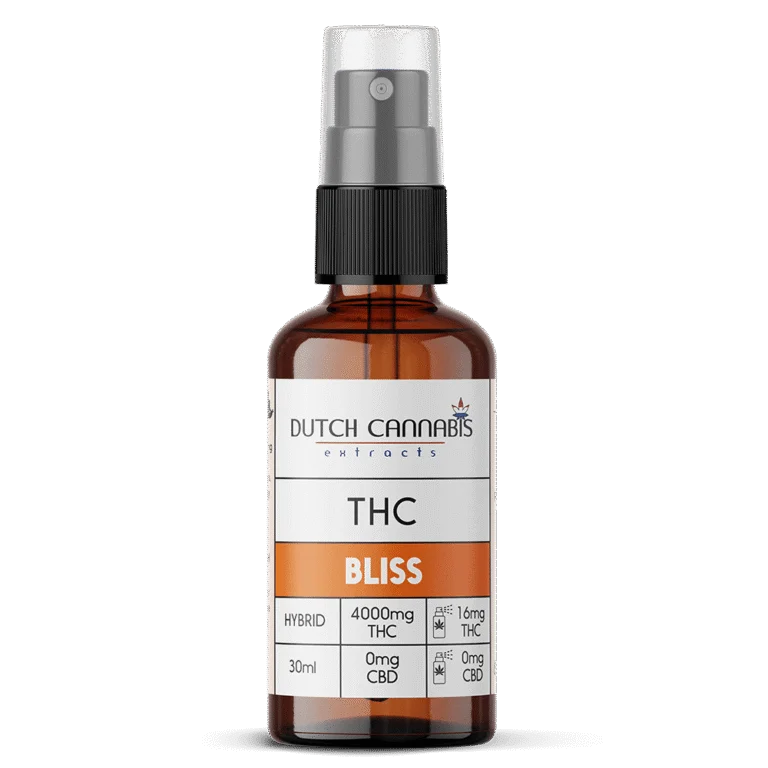 Dutch Cannabis - 4000mg THC Spray - Bliss