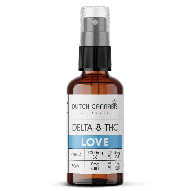 Dutch Cannabis - Delta 8 Spray 1000mg - Love