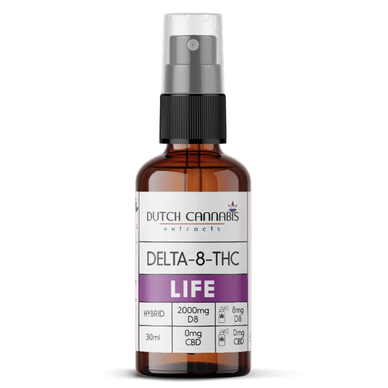 Dutch Cannabis - Delta 8 Spray 2000mg - Life