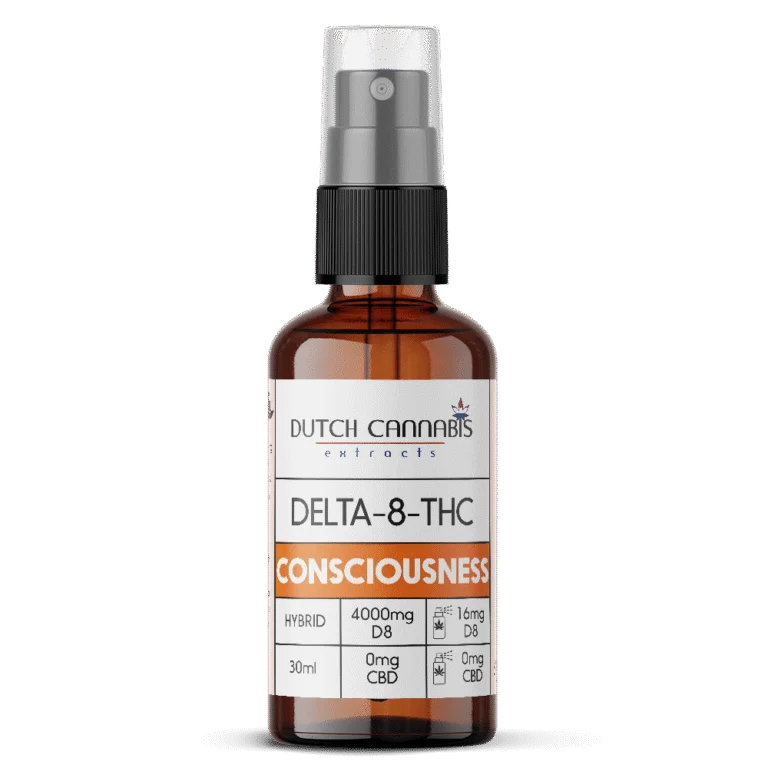Dutch Cannabis - Delta 8 Spray 4000mg - Consciousness