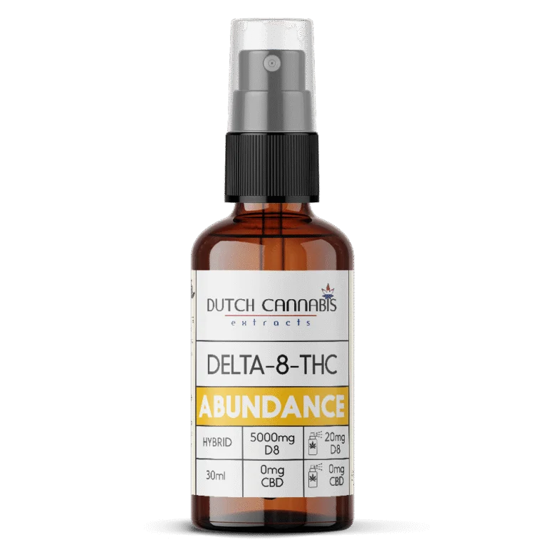 Dutch Cannabis - Delta 8 Spray 5000mg - Abundance