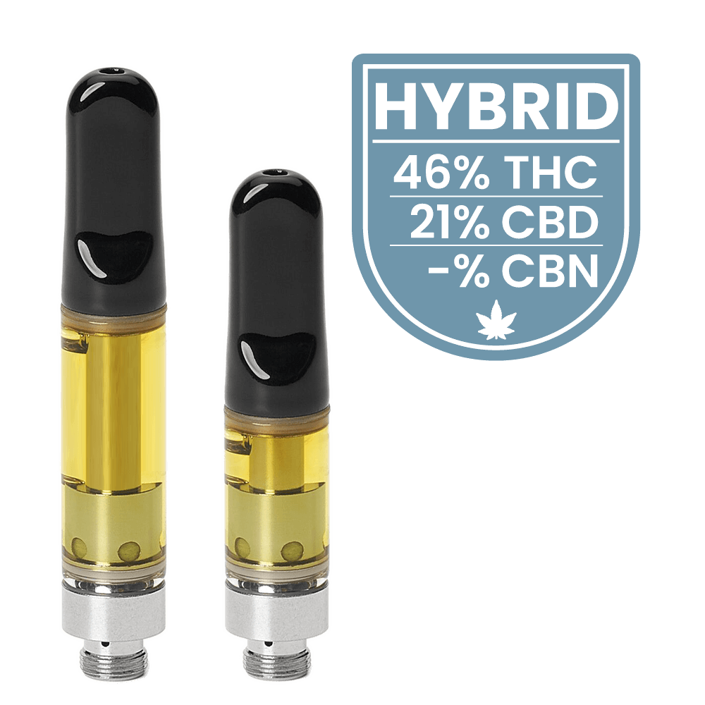 Dutch Cannabis - 1g - 0.5g Cartridge - Cookie Pebbles 46% THC – 21% CBD