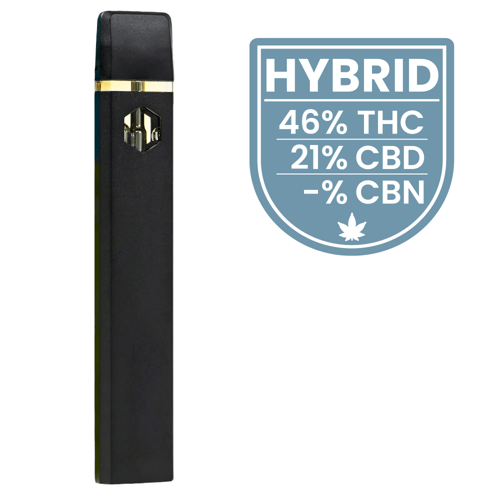 Dutch Cannabis - Disposable vape - Cookie Pebbles 46% THC – 21% CBD (1gr)