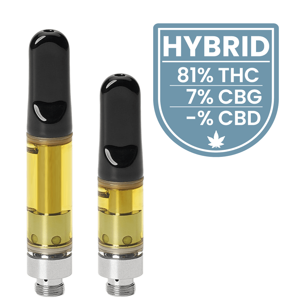 Dutch Cannabis - 1g - 0.5g Cartridge - Banana Punch - 81% THC – 7% CBG
