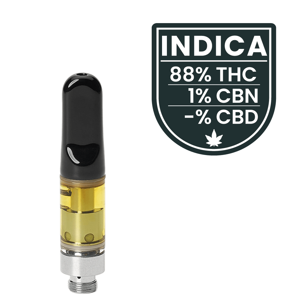 Dutch Cannabis - 0.5g Cartridge - Gelato - 88% THC – 1% CBN