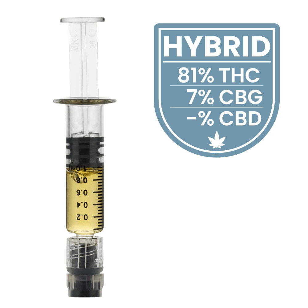 Dutch Cannabis - 1g Syringe - Banana Punch - 81% THC – 7% CBG