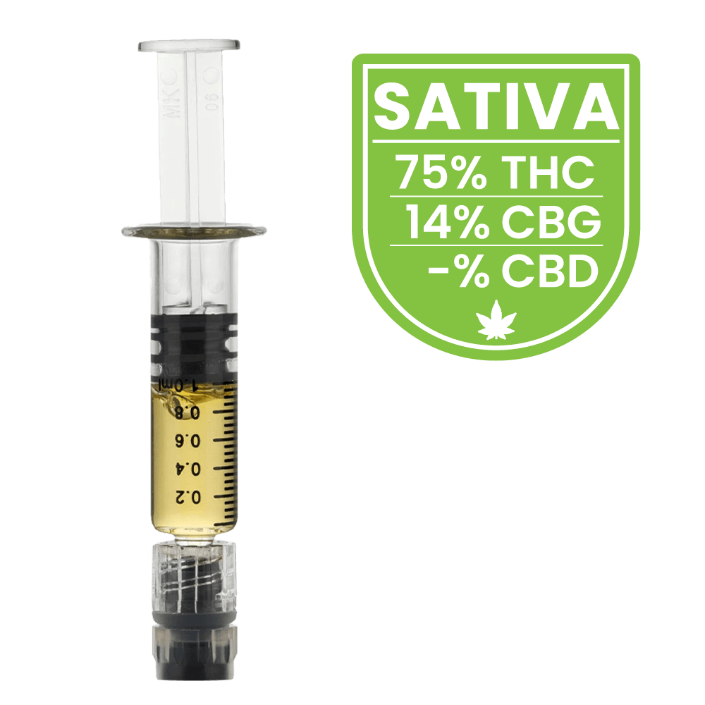 Dutch Cannabis - 1g Syringe - Strawberry Shortcake - 75% THC – 14% CBG