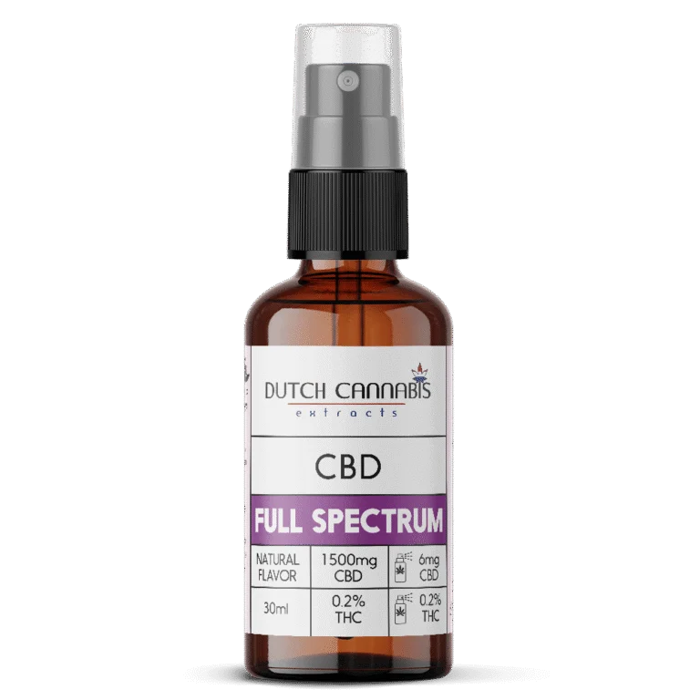 Dutch Cannabis - CBD Spray 1500mg - Full Spectrum