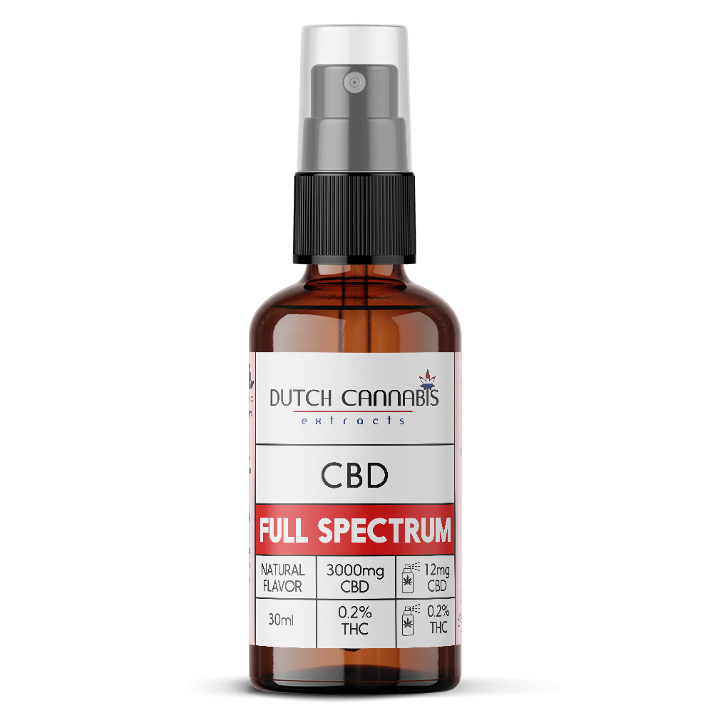 CBD Spray 3000mg | Dutch Cannabis Extracts