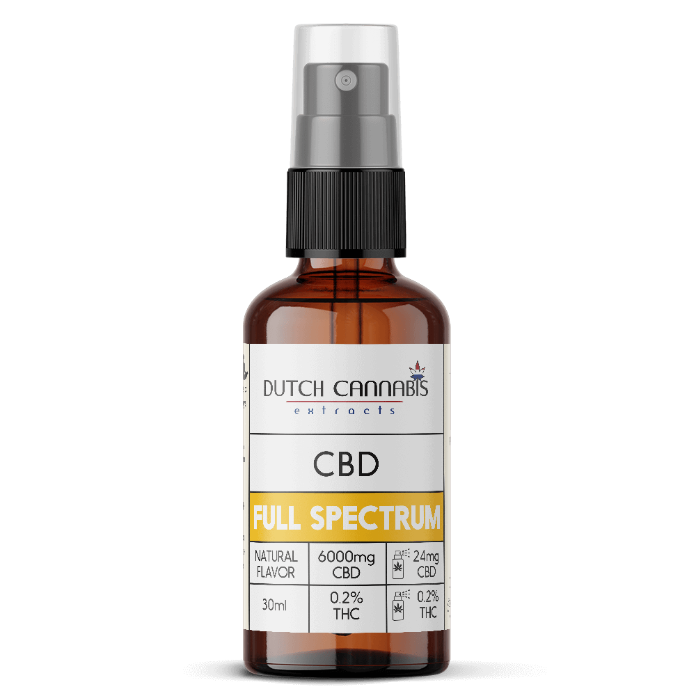 Dutch Cannabis - CBD Spray 6000mg - Full Spectrum