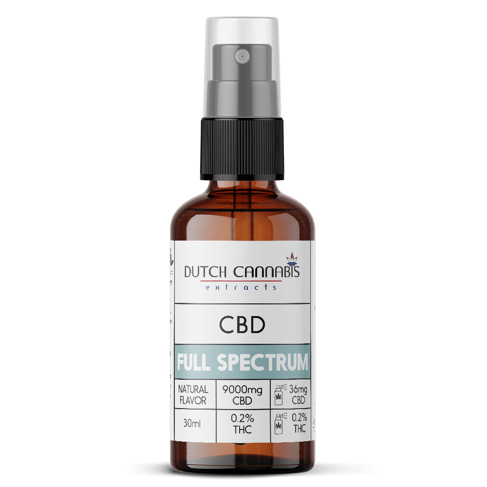 Dutch Cannabis - CBD Spray 9000mg - Full Spectrum