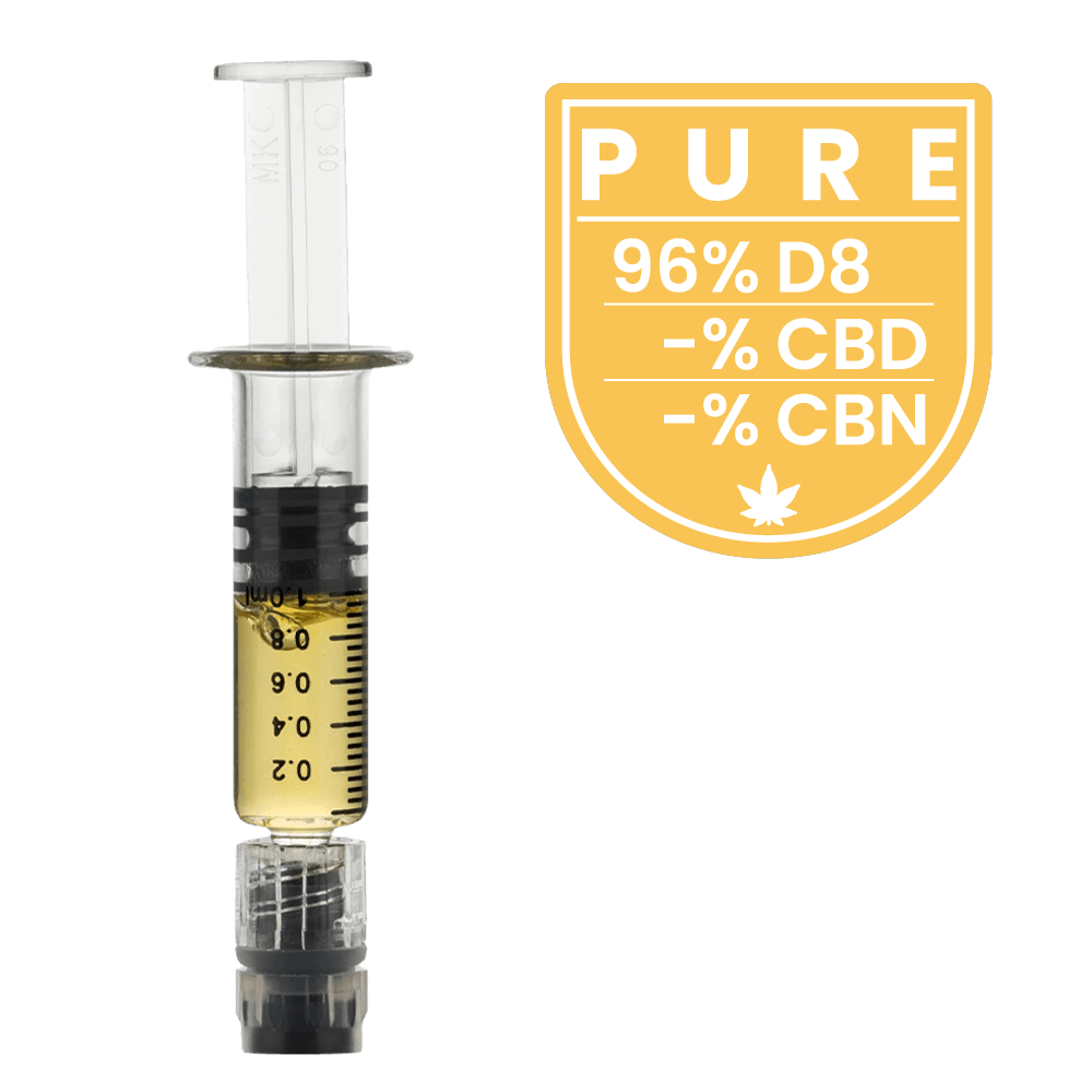 Nederlandse Cannabis - 1g Spuit - Puur 96% Delta-8-THC