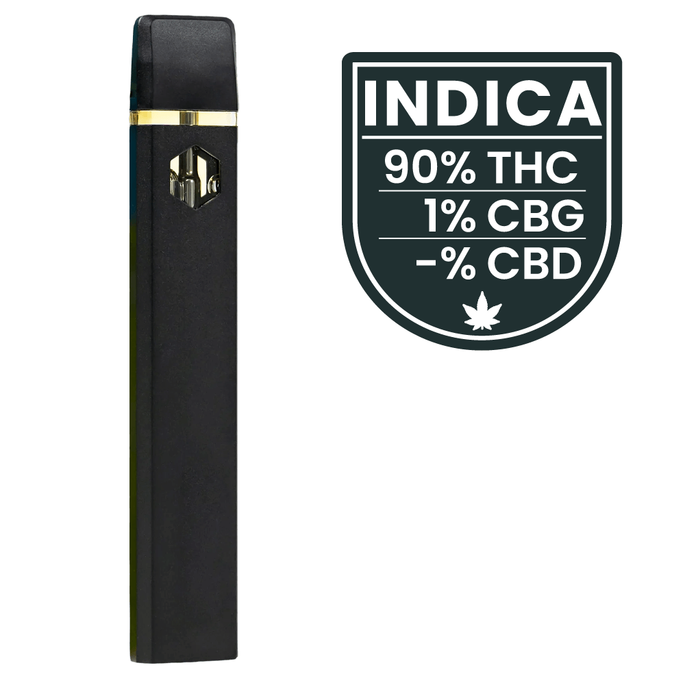 Dutch Cannabis - Disposable vape - Watermelon - 90% THC – 1% CBG (1gr)