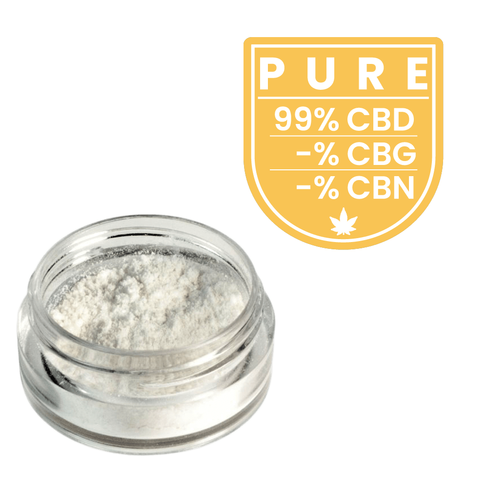 Dutch Cannabis - Pure 99% CBD Crystals 1g