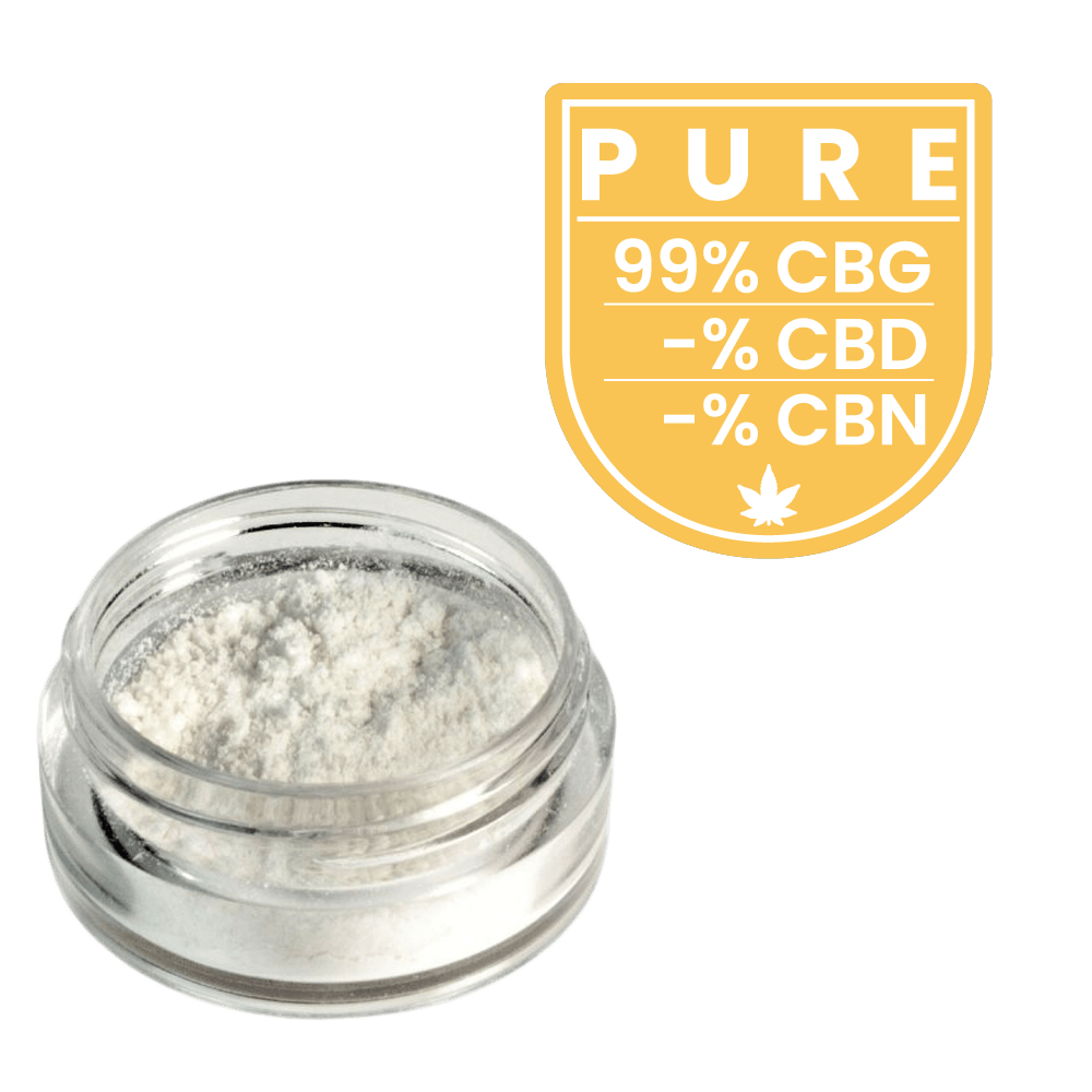 Pure 99 CBG Crystals 1g Dutch Cannabis Extracts