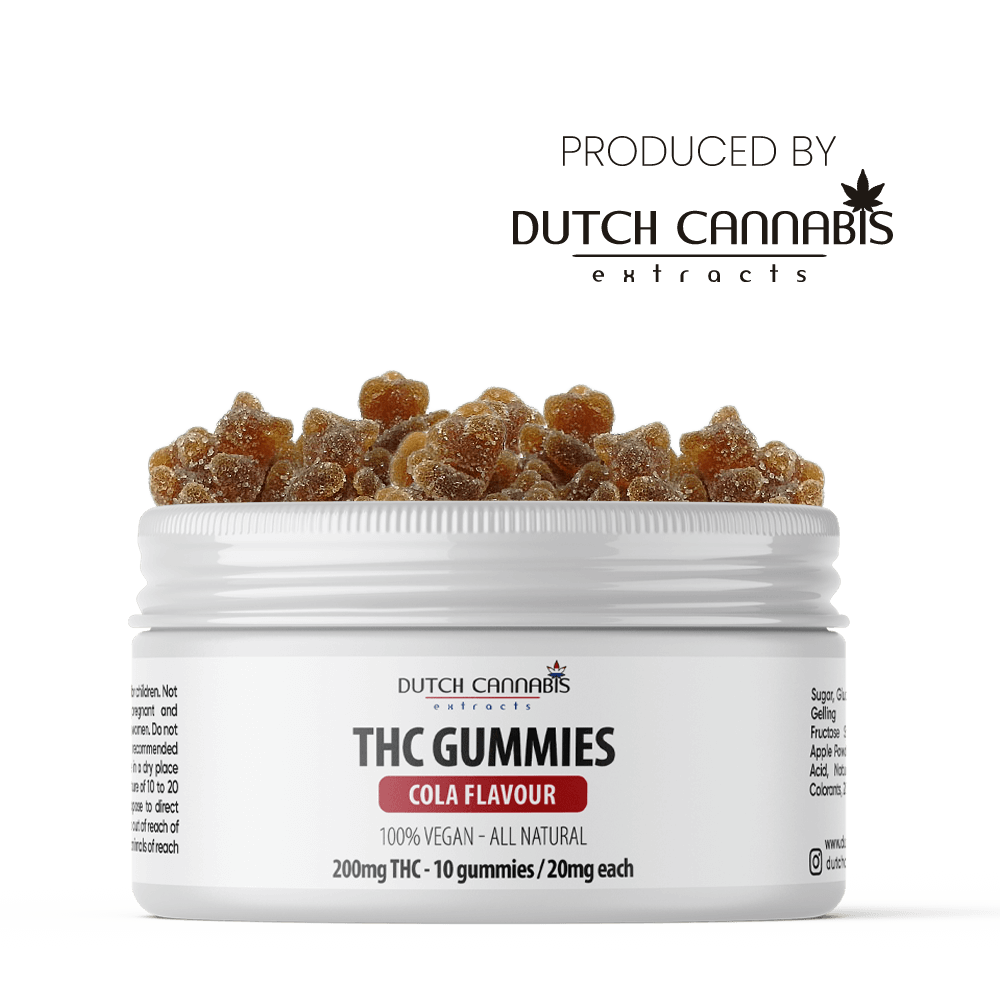 Dutch - Cannabis - THC Gummies Cola 200mg THC - 25gr