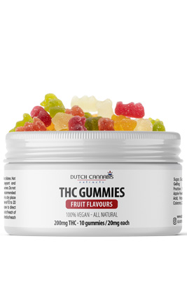 Dutch - Cannabis - THC Gummies Fruit 200mg THC - 25gr