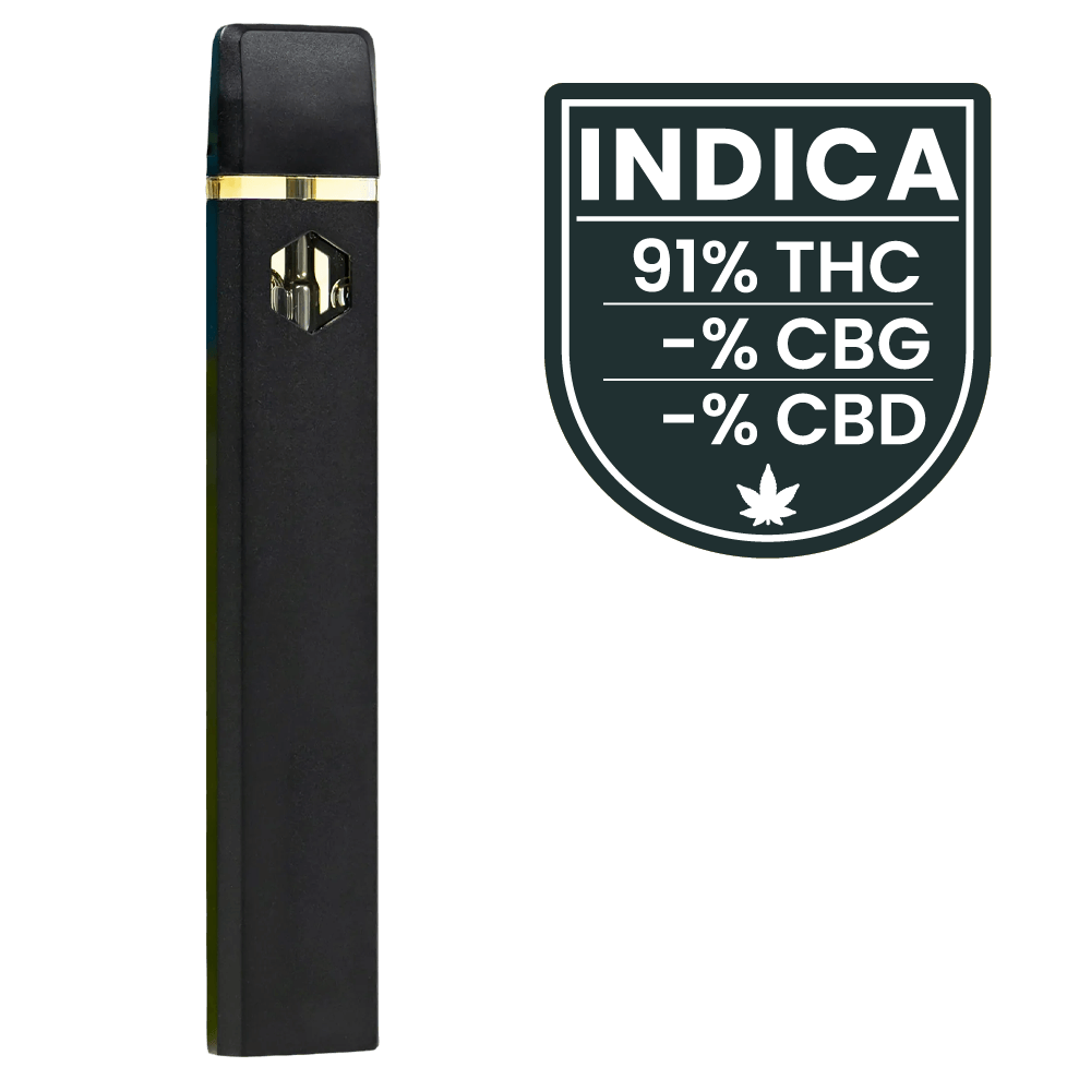 Dutch Cannabis - Disposable Vape - Blue Zushi - 91% THC (1gr)