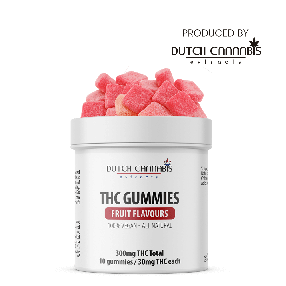 Dutch - Cannabis - THC Gummies Fruit 300mg - 10pcs