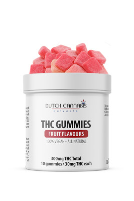 Dutch - Cannabis - THC Gummies Fruit 300mg - 10pcs