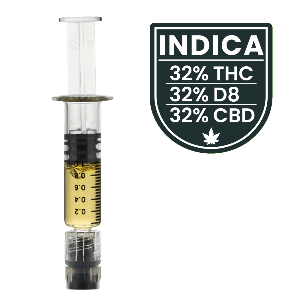 Dutch Cannabis - 1g Syringe - Girl Scout Cookies - 32% THC - 32% D8-THC - 32% CBD