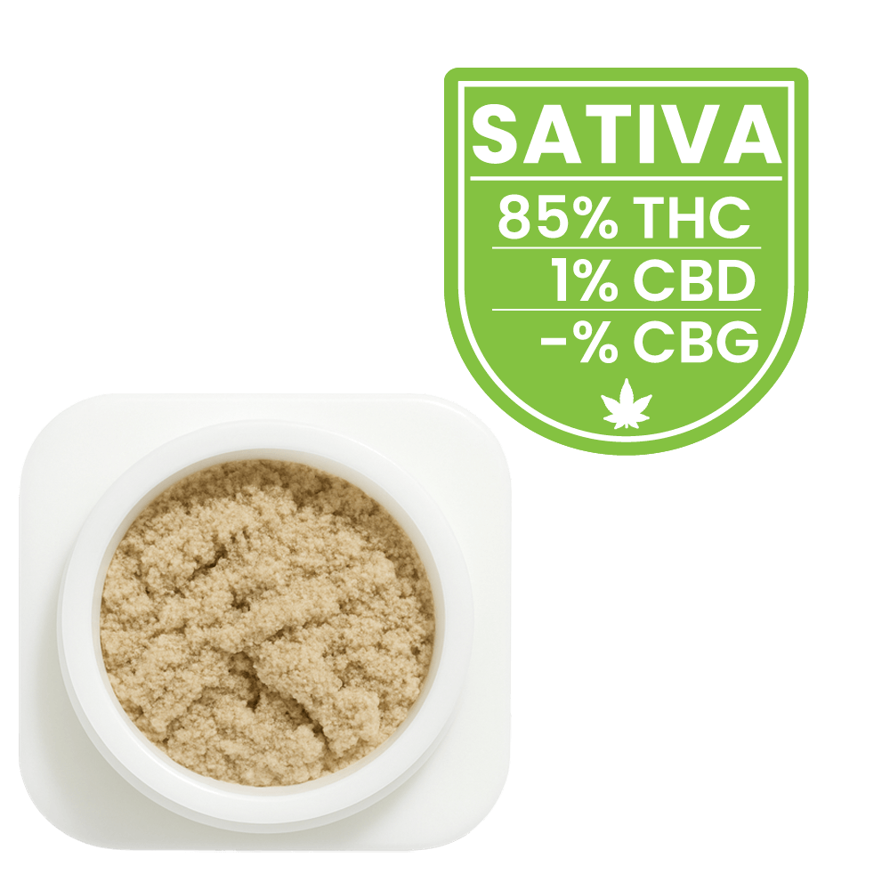 Dutch Cannabis - Diamond Dust - Pineapple Haze - 85% THC - 1% CBD - 1gr