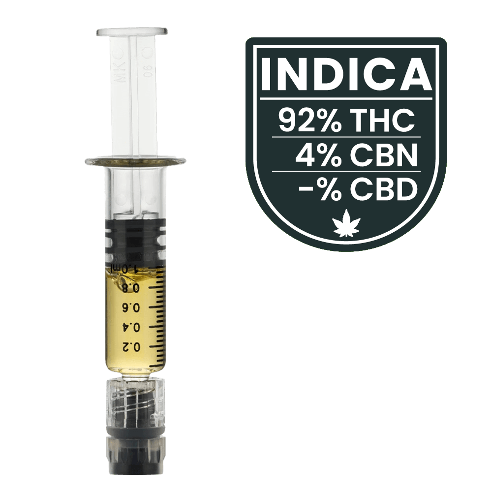 Dutch Cannabis - 1g Syringe - Gorilla Glue #5 - 92% THC - 4% CBN