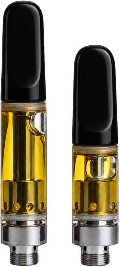 Two Dutch Cannabis vape cartridges