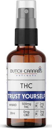 Dutch Cannabis THC spray bottle
